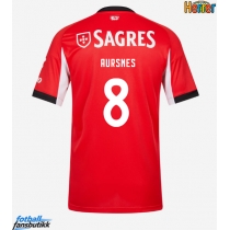 Benfica Fredrik Aursnes #8 Hjemmedrakt 2025-26 Kortermet